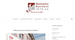 Desktop Screenshot of mv-nattheim.de
