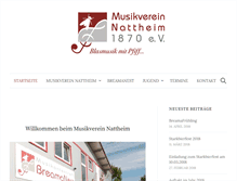 Tablet Screenshot of mv-nattheim.de